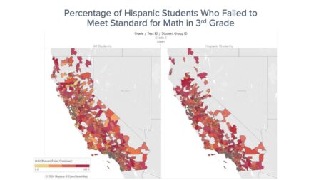 Education gap between Latino and white students widens, report says – Los Angeles Times