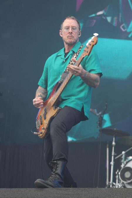 Weezer bassist speaks out after wife Jillian Shriner shot by police – USA Today