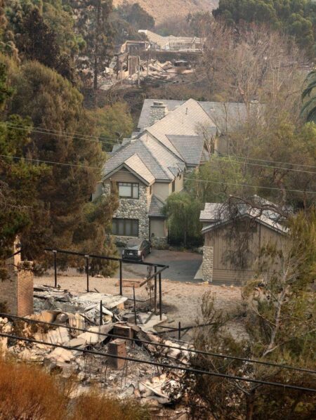 ‘A big pile of ash’: Devastated LA residents return to ruined homes – BBC