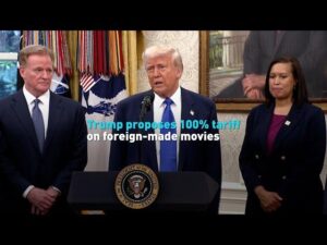 Trump orders 100% tariff on foreign-made movies to save ‘dying’ Hollywood – Reuters