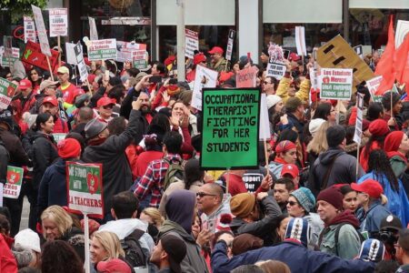 Teachers strike in Los Angeles – USA Today