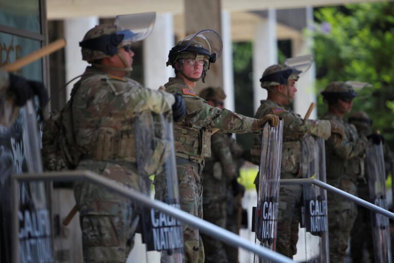 LA Protests Live Updates: Marines Deployed on Trump’s Orders Amid Muted Demonstrations – The New York Times