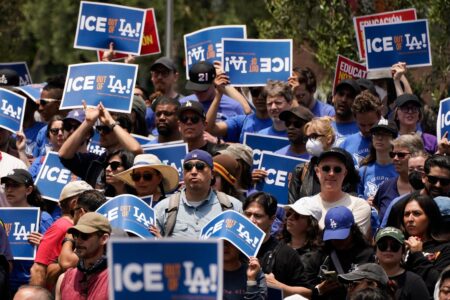 How Labor Unions Came to Define the L.A. Immigration Protests – The New York Times