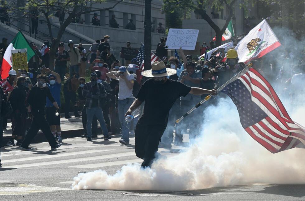 Trump’s military parade ends, protest tensions in Los Angeles – as it happened – South China Morning Post