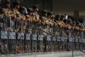 About 200 Marines begin Los Angeles deployment at Westwood Federal Building – CBS News
