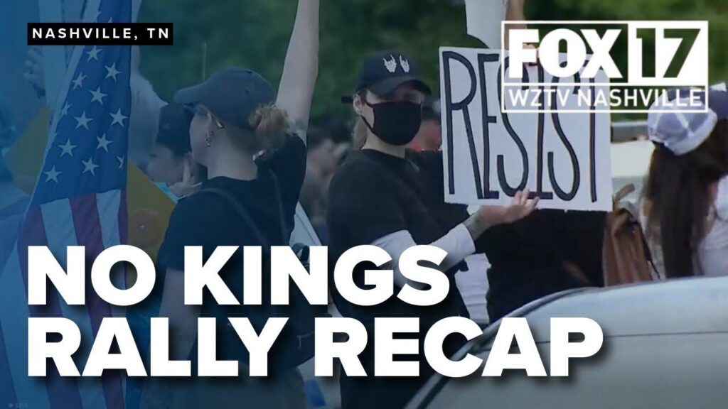 ‘No Kings’ Recap: SUV drives into crowd; rallies largely peaceful, draw big crowds – USA Today