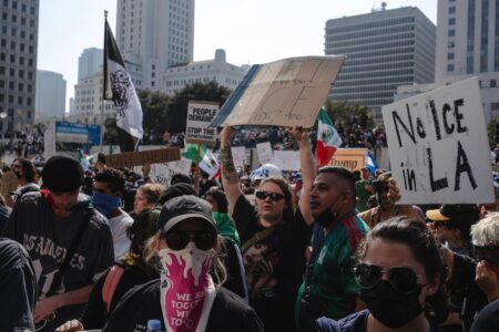 Los Angeles protesters tell US Marines to leave LA – The Business Standard