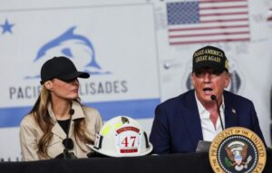 WATCH: Trump holds press conference after touring Los Angeles wildfire damage – PBS