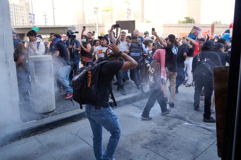 Late-night noise latest tactic used in LA immigration protests: ‘No sleep for ICE’ – USA Today