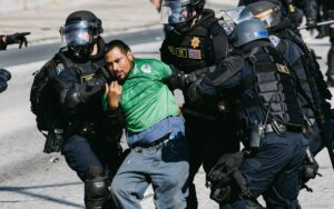 ICE raids grow tense as protesters confront immigration agents – NPR