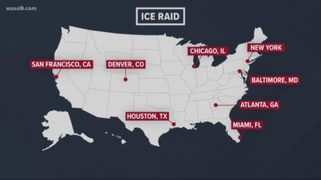 Here are the cities where ICE raids are taking place: Miami, Los Angeles, Atlanta, New York City, Phoenix and more – NBC News