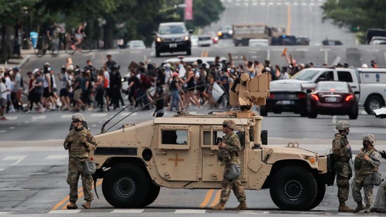 Trump seizes on Los Angeles protests in contentious use of military amid migrant crackdown – CNN