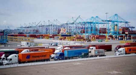 Tariffs bring shipping slowdown, threatening trucking jobs at L.A. ports – Los Angeles Times