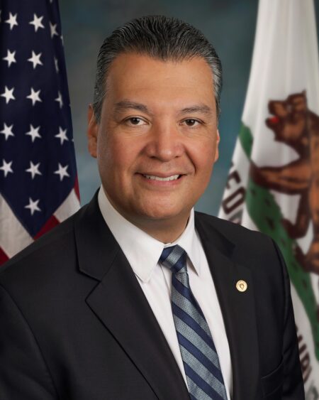 US Senator Alex Padilla wrestled to ground at Los Angeles news conference – Financial Times