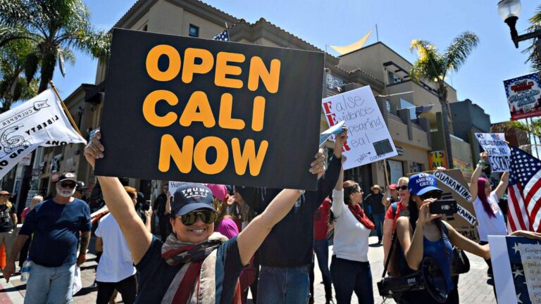 Person appears to fire pistol at immigration agents in California protest, feds say – NBC News