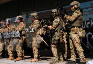 Militarized LA: troops here to stay as Trump doubles down on deployments | Los Angeles – The Guardian