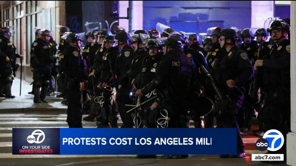 Anti-ICE protests intensify in Los Angeles on third day of unrest – NewsNation