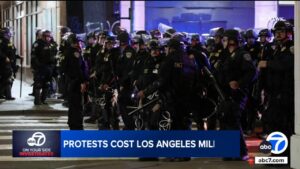 Anti-ICE protests intensify in Los Angeles on third day of unrest – NewsNation