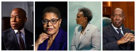 Black Mayors of 4 Biggest U.S. Cities Draw Strength From One Another (Published 2023) – The New York Times