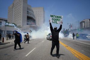 Trump LA protest response risks turning US military into political force, veterans warn – The Guardian