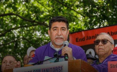 David Huerta, president of SEIU California, detained during L.A. ICE raids – Los Angeles Times