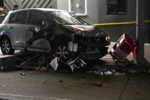 Driver Purposely Plows Car Into Crowd in L.A., Injuring at Least 30, Officials Say – The New York Times