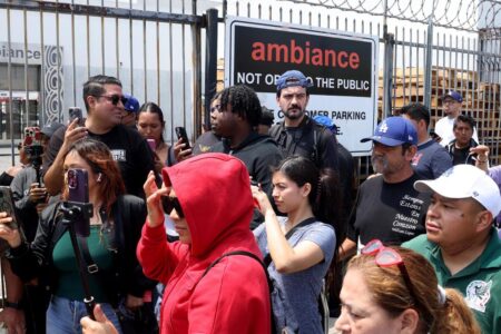 After Ambiance Apparel raid, Fashion District businesses, workers wait in fear – Los Angeles Times