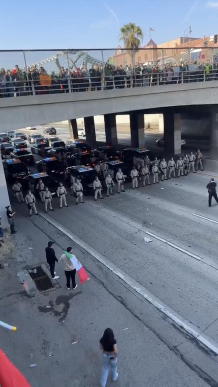 LA protesters and police in standoff as Trump doubles National Guard deployment – CNN