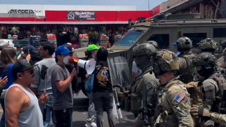 Federal agents conduct apparent raid outside Newsom event in Los Angeles – Yahoo News Canada
