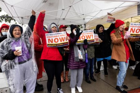 Los Angeles school workers approve labor deal after last month’s strike – The Guardian