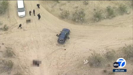 Mystery grows after three people found fatally shot in their cars in remote California desert – The Independent