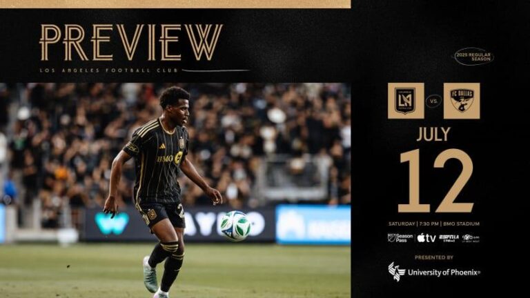 How to watch today’s Los Angeles FC vs San Diego FC MLS game: Live stream, TV channel, and start time – Goal.com