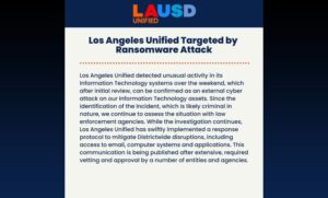 Los Angeles schools ransomware attack: Cybercriminals release hacked data, superintendent says – CNN