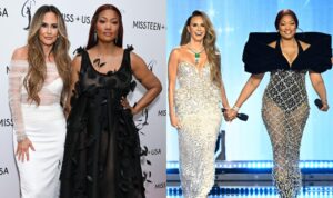 Miss USA hosts Nick and Vanessa Lachey on diverse competition, not saying wrong name – Entertainment Weekly