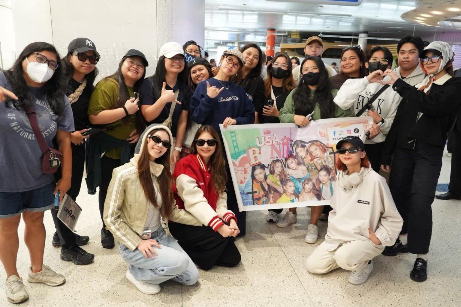 First batch of BINI off to Los Angeles for KCon2024 and ASAP in California – ABS-CBN