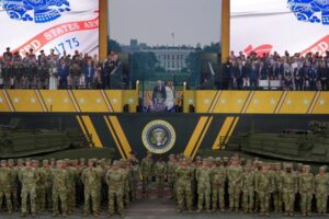Trump says he will use military, if needed, to secure 2028 Los Angeles Olympics – USA Today