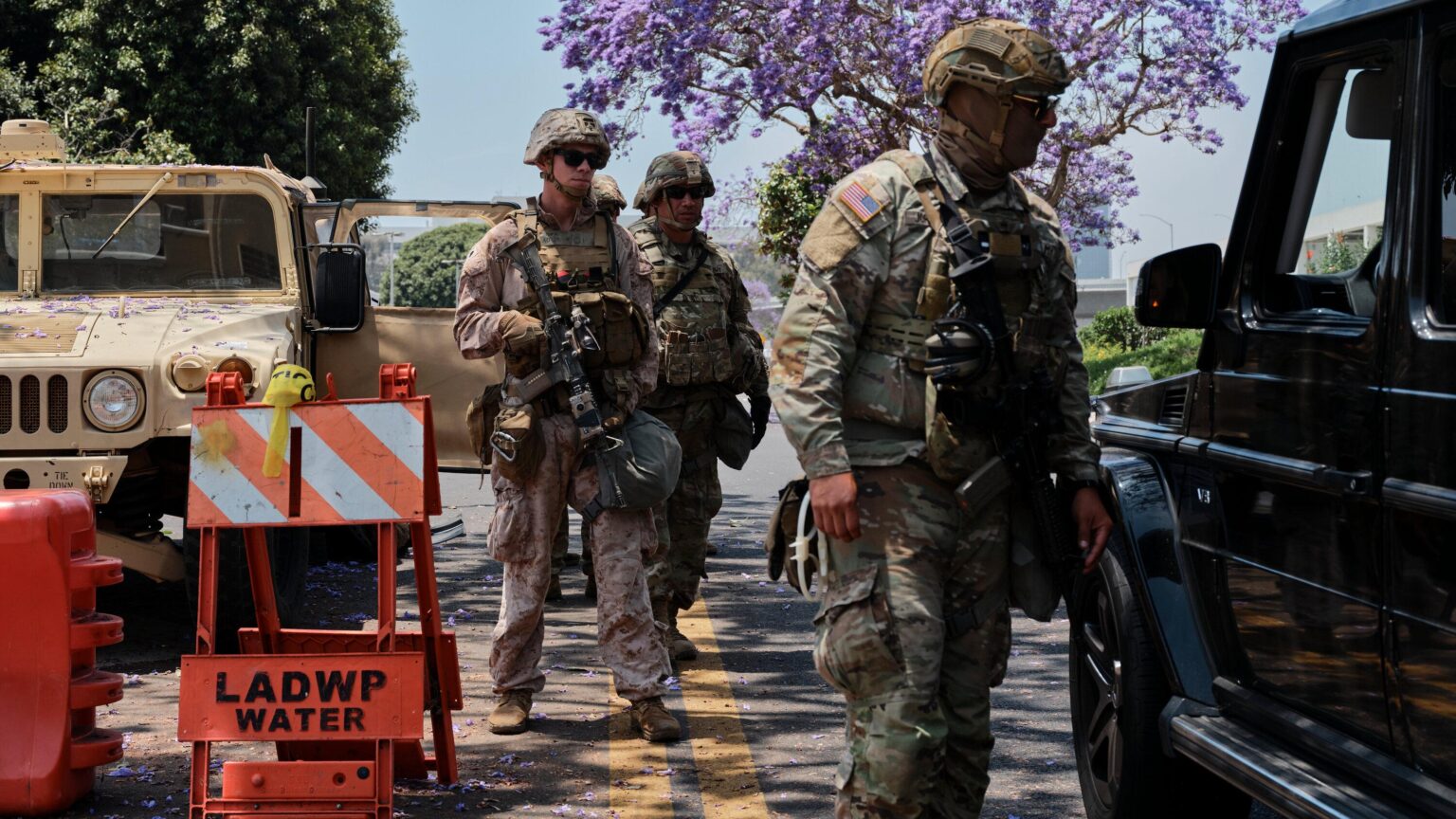 Trump’s LA national guard deployment cost taxpayers $120m, Newsom says | Los Angeles – The Guardian