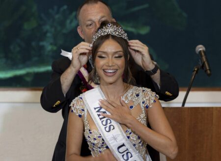 Savannah Gankiewicz is sworn in as the new Miss USA amid resignation controversy – Los Angeles Times