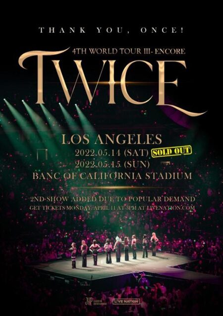 TWICE to hold one-night-only encore concert in Los Angeles – NME