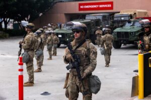 What are the Marines and National Guard actually doing in Los Angeles? – Yahoo